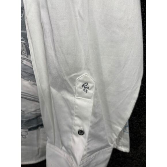 Robert Graham Shirt Mens 3XL What A Trip Classic Fit Stretch Graphic RF231043CF - Picture 10 of 14